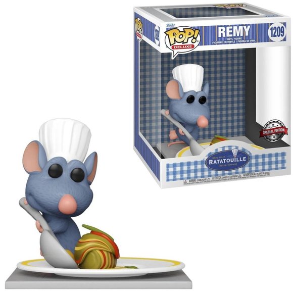 Funko Deluxe Disney Pixar Ratatouille #1209 Remy Special Edition *Minor Blemish - Picture 1 of 5